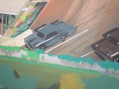 American Regionalism Painting Industrial Factory Urban Illustration Landscape