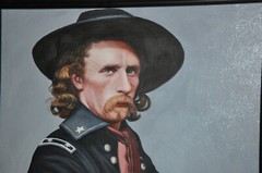 Museum Quality General Custer Oil Painting