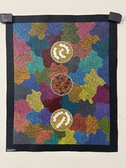 Rhonda Karpa 💕Aboriginal Art 60cm X 47cm COA Supplied RK3J1