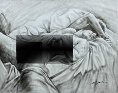 Original painting art male 100%hand-painted Oil dry brush on canvas 12x16in 7371