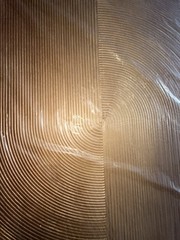 NANKAI Contemporary Minimalist Gold Texture Art Oil Painting 40×28 Hand Paint