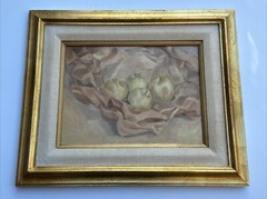 ELLSWORTH WOODWARD PAINTING ANTIQUE FINEST STILL LIFE FAMOUS LOUISIANA MA RARE