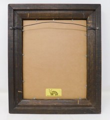 Framed Elmer Ekeroth Original Oil Painting California Artist 11″ W x 13.25″ T