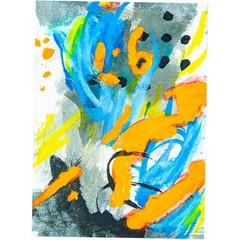Original painting ACEO miniature OOAK modern art unique trend abstract No. 99