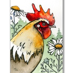 Original ACEO Art Card – Hand Painted Watercolor Miniature | OOAK Collectible