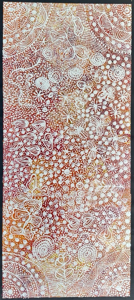 Tanya Bird Mpetyane. Highly collectable Aboriginal art. Inc,COA and Photo’s