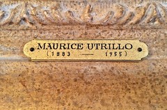 Listed French Artist Maurice Utrillo (1883-1955) Signed Oil On Canvas Provenance