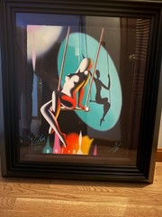 Mark Kostabi “Some like it Hot” 2020 Framed Signed and Numbered