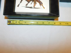 VTG MATADOR BULL FIGHTER PAINTING TRIO SERIES LOT HAND PAINTED TILE MCM OOAK ART