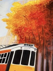 Train on the Street — A Journey Through Life