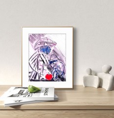 Kindness Of Children Colorful Modern Art Acrylic Painting On Canvas