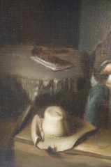 Gerard ter Borch (II) (1617-1681), boy fleeing his dog, copy after, around 1700