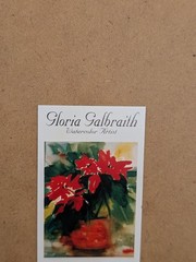 Gloria Galbraith Original Watercolor Painting „Snowman“ Signed Winter Scene…