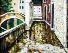 Sandro Diani (Italy,1937-2017) oil painting 121638