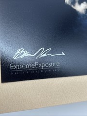 Pair Kalapana Volcano Lava Photographs Extreme Exposure 2008 Hawaii 1 Signed