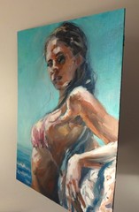 GERRY MILLER-„Holiday“-Oil Painting-Gerry Miller-40x30cm