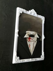 figurative art modern painting decorative printing vampire customized wood frame