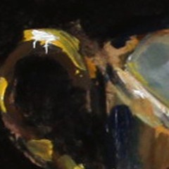 RED CHERRIES still life Oil painting UKRAINE 8X10