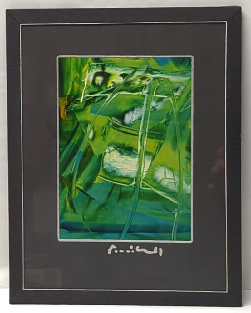 ATELIER PAVLICEK Original Art Work Signed Approximately 8″ x 10″ Under Glass