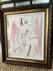 Linda Le Kinff Tchecquie original painting hand signed „Paris 2013“ COA $12,300