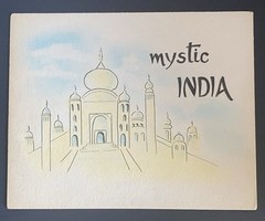 Mid Century Mystic India Hand Drawn by Muse – Pair of Illustrations