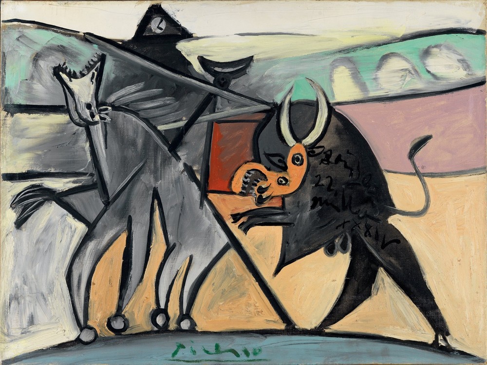PABLO PICASSO ARTIST OIL PAINTING