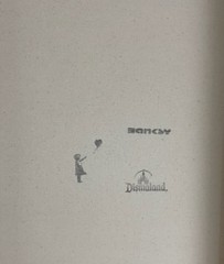 Banksy Rare Large Dismaland Painting 2015 with paperwork