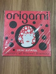 Yayoi Kusama Origami Unused Paper Art Exhibition Item