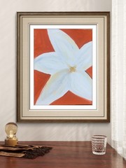 Star Jasmine: Contemporary Expressionist Original AcrylicPainting 11×14 Canvas