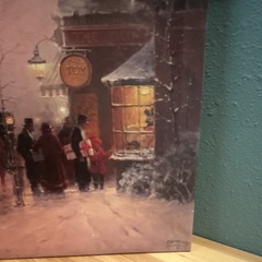 G. Harvey Signed & Numbered Limited Edition “The Toy Shop” 18”x 22” Canvas Print