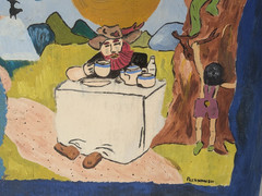 Painting on Canvas Copy of Cat Stevens, Tea For The Tillerman Album Cover