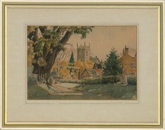 Edward Darby (1928-2009) – Signed 1982 Watercolour, Woodbastwick