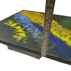 Original Painting Oil On Canvas 16×20″ Textured Wall Art OOAK Abstract Interior