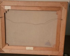 ORIGINAL ANDR. BETZ OIL ON CANVAS PAINTING SIGNED 30X37″ FRAMED VERY OLD…
