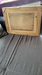 Picture In Old Solid Frame