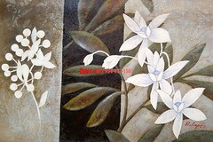 24×36″(61x92cm)100% hand painted oil flat,Contemporary,Abstract,Flowers