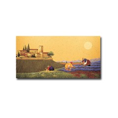 Hillside Flowers by Lowell Herrero Gallery-Wrapped Canvas Giclee, 18 in x 36 in