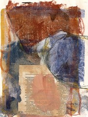 Southwest Abstract Painting and Collage, original paintings direct from artist