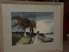 Rare ROYDON “ ROY “ MASON Original Signed Costal Watercolor – Excellent Cond.