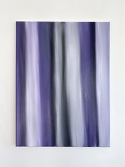 SMOOTH VIOLET,Kristina Mallen|Original Abstract Minimalistic Oil Painting