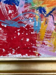 Rolf Gjedsted Abstrakte Komposition Moderne Kunst aus Kopenhagen Dänemark 81×58