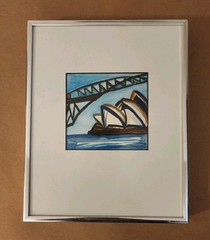 Edith R. White Watercolor – Sidney Harbour