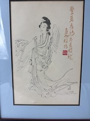 Lot of 3 Paintings by Chinese Artists Chang Dai – Chien , Ch’i Pai-shin