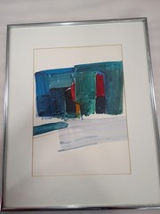 Original Watercolor By Ken Durkin 1979 California Artist