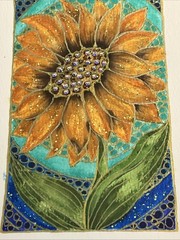 Original Hand Painted Floral 4×6 Mixed Media On 5×7 Cold Press Water Color Paper