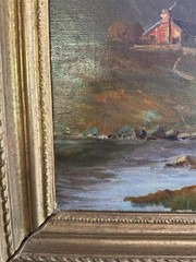 Framed Oil On Canvas – Scottish Landscape by Francis E Jamieson (1895-1950)