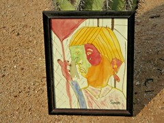 Abstract Expressionist Watercolor 8-1/2 x 11″