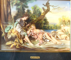 Francois Boucher , painting „The Shepherdess“