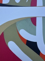 De Vries Regina 1913-85 Silkscreen “Vivace” Signed 33/40 Pop Art Graphic Colorful