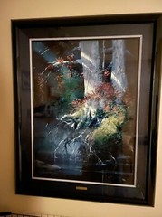 James Coleman Signed Limited Edition Painting-“Tranquil Dream”. 2003 66/250